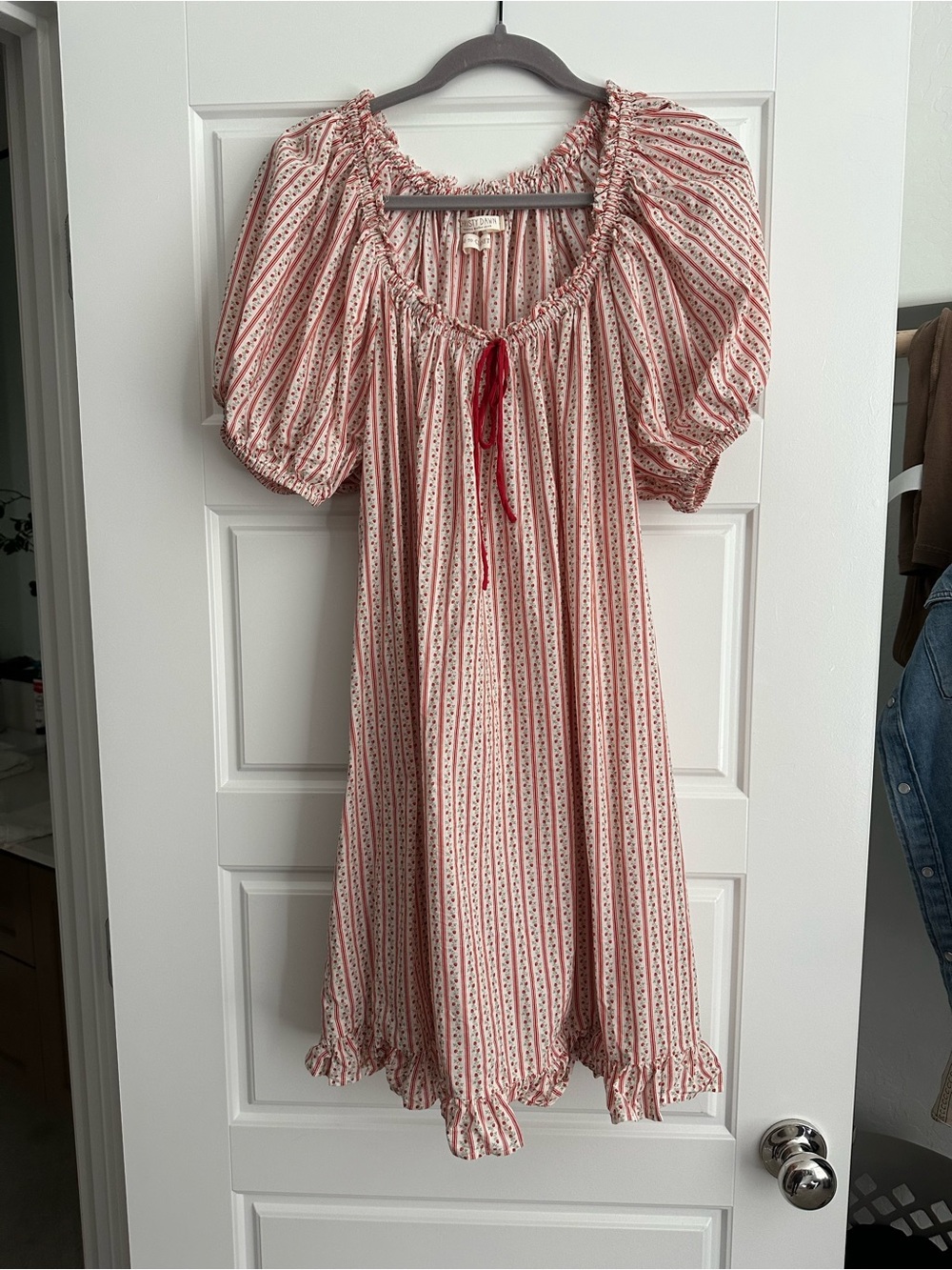 Christy Dawn Pink mini dress in strawberry vine